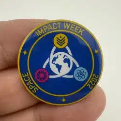 2022 Space Impact Week Lapel Hat Pin