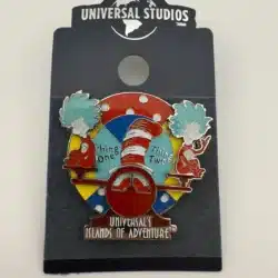Universal Studio Parks Island of Adventure Thing 1 & 2 Enamel Pin
