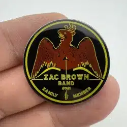 Zac Brown Band 2021 Zamily Member Enamel Lapel Pin