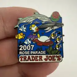 2007 Trader Joe's Rose Parade Pin - Sealife