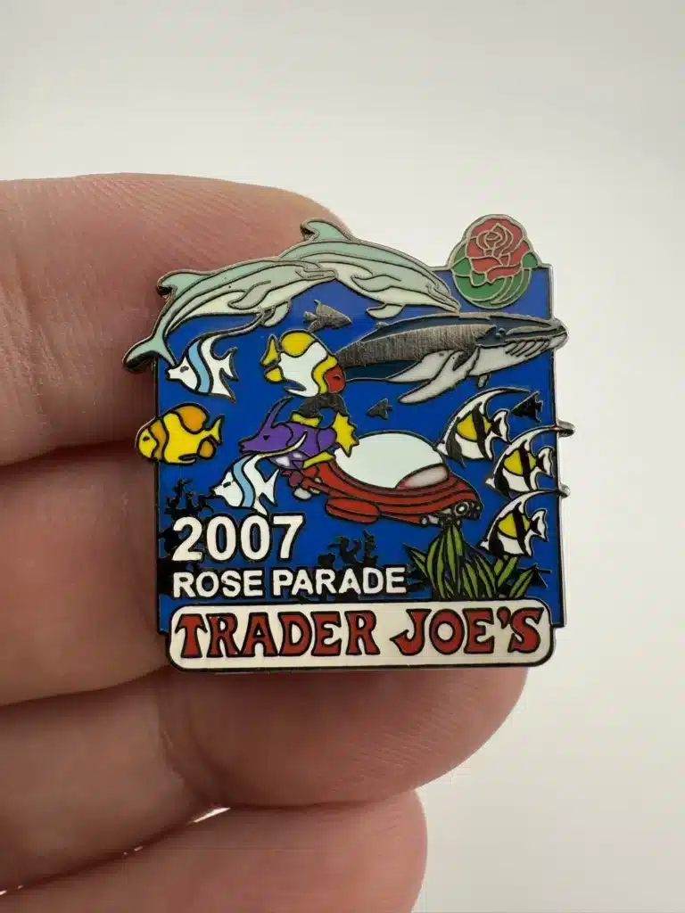 2007 Trader Joe's Rose Parade Pin - Sealife
