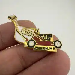 Toro Lawnmower Enamel Lapel Hat Pin - Manufactured In Windom Minnesota