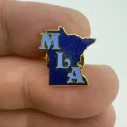Unknown Minnesota State Map MLA Pin