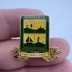 Minnesota Resort Association Past President Lapel Hat Pin