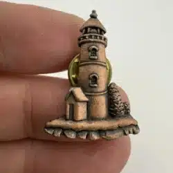 Lighthouse Lapel Hat Pin by JJ Jonette Jewelry