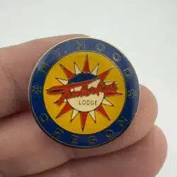 Mt. Mount Hood, Oregon Timberline Lodge Lapel Hat Pin - Ski Area