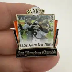 2002 San Francisco Giants NLDS Giants Beat Atlanta Pin
