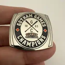 San Francisco Giants Baseball Camps Gotham Games Champions Lapel Hat Pin