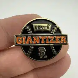 San Francisco Giants x Levi's Giantizer Lapel Hat Pin