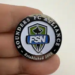 FSN Fox Sports Net Seattle Sounders FC Alliance Established 2008 Pin