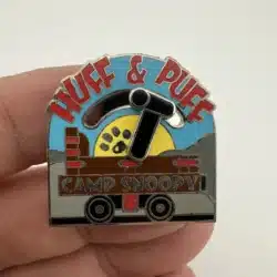 Knott's Berry Farm Camp Snoopy Huff & Puff Ride Pin - Limited Edition