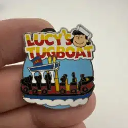 Knott's Berry Farm Peanuts Lucy's Tugboat Ride Pin - Limited Edition