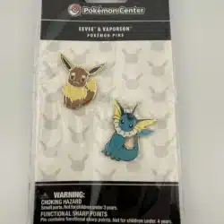 Pokemon Center Eevee & Vaporeon Pin Set