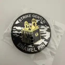 Strike Gently 3 Ghosts Reading A Book Pin - Dual Clasp