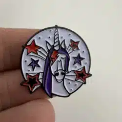 KEXP 90.3 FM Radio Station Bowiecorn Lapel Hat