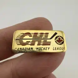 Vintage 1988 CHL Canadian Hockey League Logo Pin
