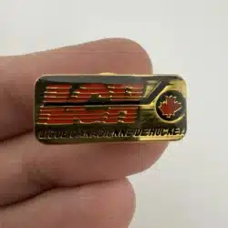 Vintage 1988 LCH CHL Canadian Hockey League Logo Pin - French Version