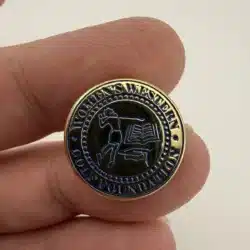 WWGA Women's Western Golf Foundation Logo Pin