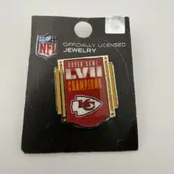 Kansas City Chiefs Super Bowl LVII 57 Champions Pin by WinCraft