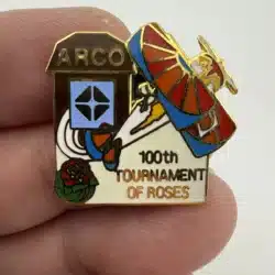 100th Tournament Of Roses Rose Parade x ARCO Gas Brand Stunt Plane Pin