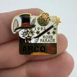 1993 Rose Parade x ARCO Gas Brand Magician Bunny Pin