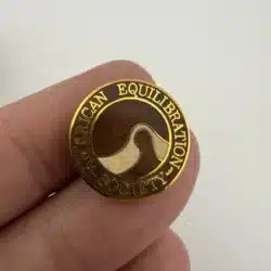 AES American Equilibration Society Lapel Hat Pin - Dentistry