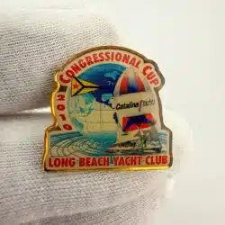 2010 Congressional Cup Long Beach Yacht Club Pin - California