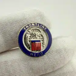 United States Defense Logistics Agency Frontline Hero Pin - Covid