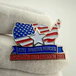 AT&T Salutes Heroes Operation Iraqi Freedom 2003 Lapel Pin