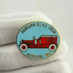 Auburn Washington BPOE Elks Lodge #1808 Fire Engine Truck Pin