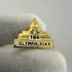 Olympia Washington BPOE Elks Lodge #186 Capital Building Pin