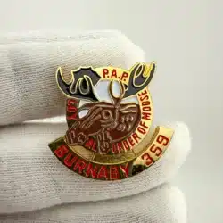 P.A.P. Loyal Order of Moose Burnaby Lodge 359 Tie Tack Pin
