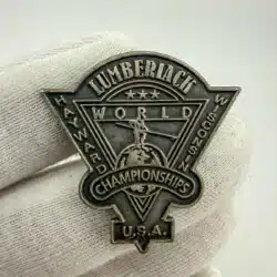 Lumberjack World Championships Pin - Hayward Wisconsin