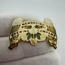 Mendocino Brewing Company Logo Pin - Established 1982