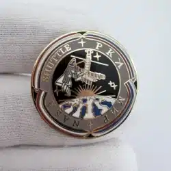 NASA Space Shuttle x MIR Space Station Pin - PK MNP