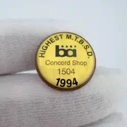 Vintage 1994 BART Bay Area Rapid Transit Highest MTBSD Concord Shop 1504 Pin