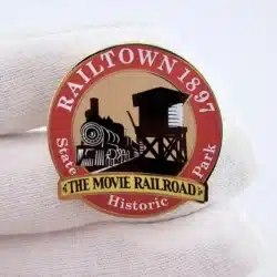 Railtown 1897 State Historic Park Pin - The Movie Railroad