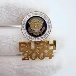 Bush 2004 Pin - President Of The United States Of America - George W. Bush