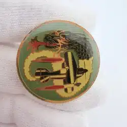 Unknown Acrobatic Airplane and Dragon Lapel Hat Pin