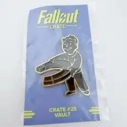 Fallout Crate Vault Boy With Magnet Pin - Crate #25 Vault