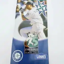 1993 John Olerud #5 Seattle Mariners x Lowe's All-Star Pin