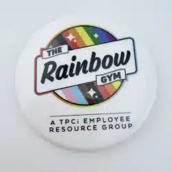 Pokemon TPCi Employee Button - The Rainbow Gym