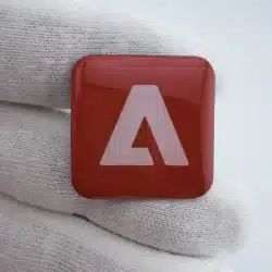 Adobe Inc. Logo Icon Pin - Promotional Item