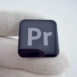 Adobe Inc. Premiere Logo Icon Pin - Video Editing Software - Promotional Item