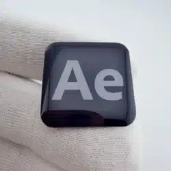Adobe Inc. After Effects Logo Icon Pin - Digital Effects - Promotional Item