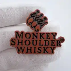 Monkey Shoulder Whisky Pin - Dual Clasp - Promotional Item