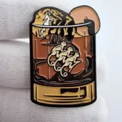 Monkey Shoulder Whisky Drink Logo Pin - Promotional Item