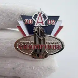Anaheim Angels 2002 World Series Champions Pin by Peter David
