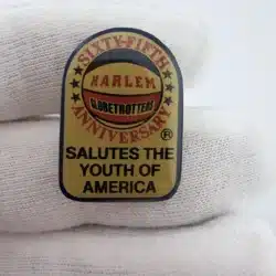 Vintage Harlem Globetrotters 65th Anniversary Pin - Salutes the Youth of America