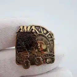 AMA American Motorcycle Association Statue Of Liberty Pin